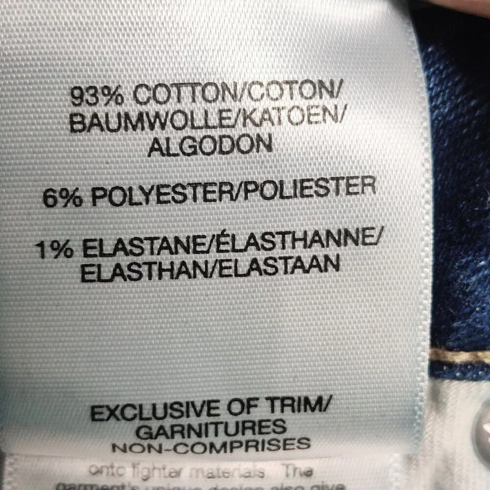 Silver Jeans Co Boyfriend Women’s Blue Denim Jeans W30 L29 Stretch Cotton - Picture 10 of 10